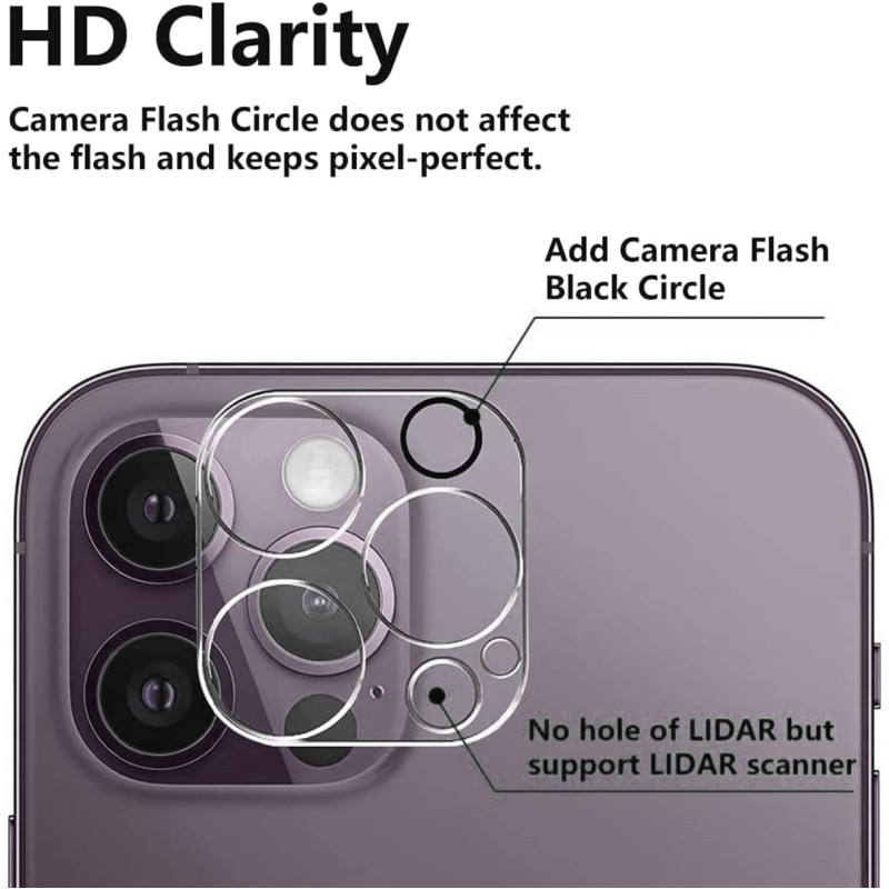 Camera Lens Protector Tempered Glass for iPhone
