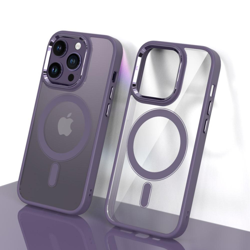 Ultra Thin Military Grade Transparent Plated MagSafe Case Cover for iPhone 