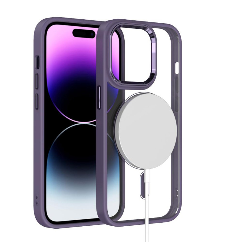 Ultra Thin Military Grade Transparent Plated MagSafe Case Cover for iPhone 