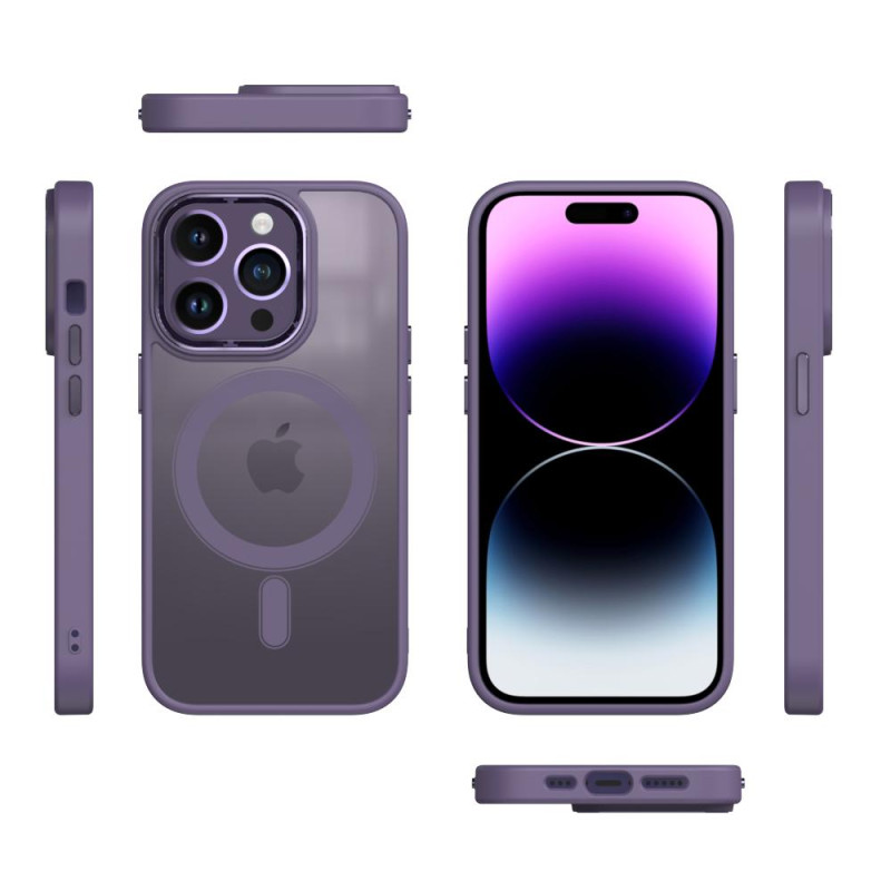 Ultra Thin Military Grade Transparent Plated MagSafe Case Cover for iPhone 