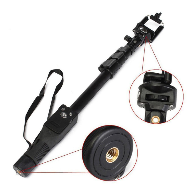 Adjustable Bluetooth Selfie Stick for Smartphones and DSLR