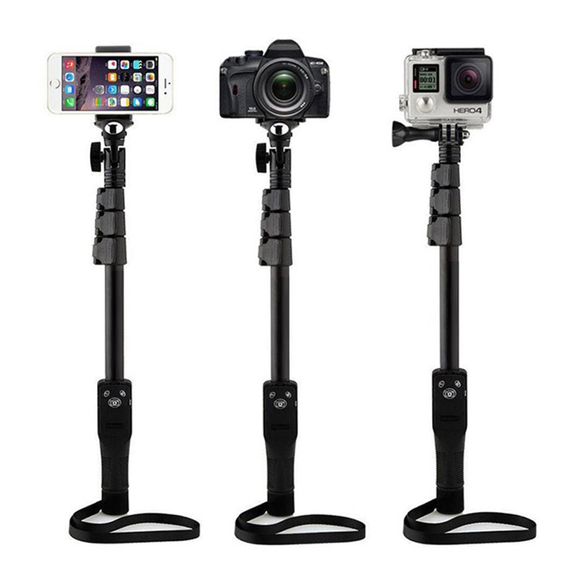 Adjustable Bluetooth Selfie Stick for Smartphones and DSLR